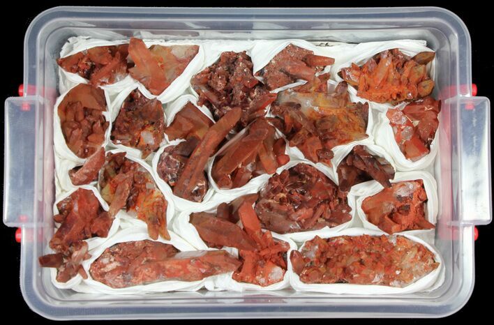 Natural Red Quartz Wholesale Lot - Pieces #61660